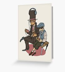 Professor Reiton Greeting Card