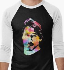 Markiplier Paint Watercolor Design Men's Baseball ¾ T-Shirt