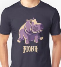 Fiona das Flusspferd-Hemd #TeamFiona Merch, nettes Baby-Flusspferd Slim Fit T-Shirt