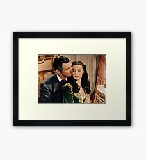 Gone with the wind Framed Print