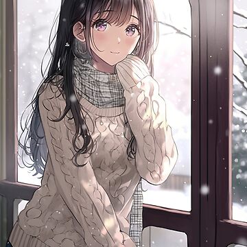 Amazon.com: FELLVISHK Anime Girl Figure Sweater Graphic Long Sleeve  Oversize Knitwear Sweatshirt Unisex 3D(Black, X-Small) : Clothing, Shoes &  Jewelry