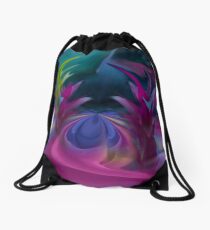 Carefree Highway Drawstring Bag