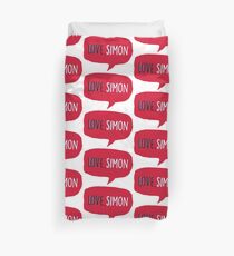 Love, Simon Duvet Cover