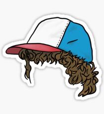 Dustin's hat Sticker