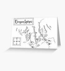 Tolkien's Finger Lakes Greeting Card