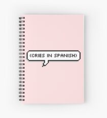 Cuaderno de espiral Español