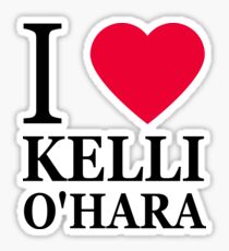 Ich liebe Kelli O'Hara Sticker