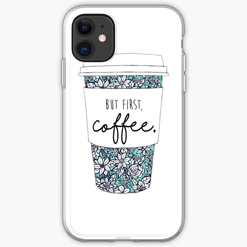 Blumenkaffee iPhone-Hülle & Cover