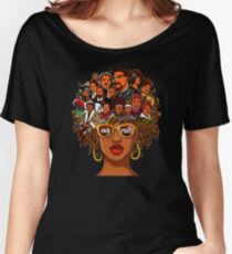 BLACK HISTORY - MY ROOTS Women's Relaxed Fit T-Shirt