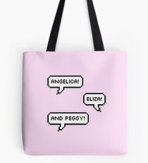 Bolsa de tela Angelica, Eliza y Peggy!
