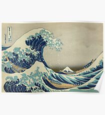 The Great Wave Poster