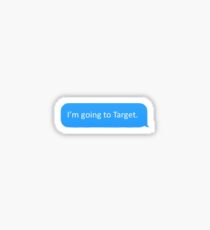 Ich werde zielen Sticker