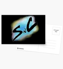 SnC Logo - Blue Postcards