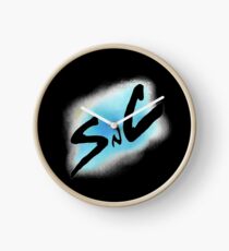 SnC Logo - Blue Clock