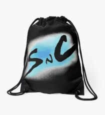 SnC Logo - Blue Drawstring Bag