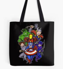 Mighty Heroes Tote Bag