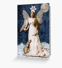 Tarjeta de felicitación Zorya de la Luna Creciente