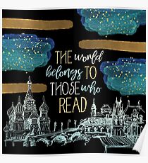 Stars Read the World Poster