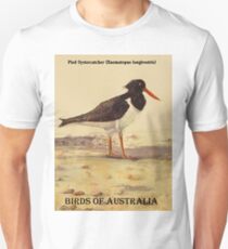 Pied Oystercatcher - Birds of Australia series Unisex T-Shirt
