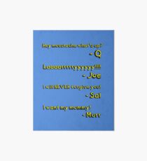 Unpraktische Zitate !! Galeriedruck