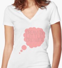 Above and Beyond- Dream on Women's Fitted V-Neck T-Shirt