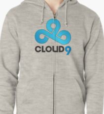 Cloud 9 - Sleek Gloss Zipped Hoodie