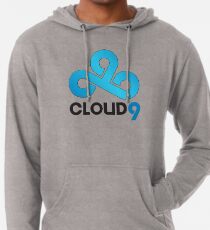 Wolke 9 - schlanker Glanz Leichter Hoodie