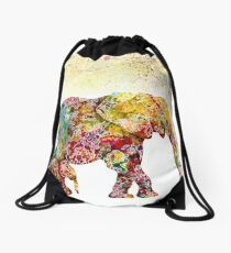 "Forever Young" Elephant Mutter und Baby Turnbeutel