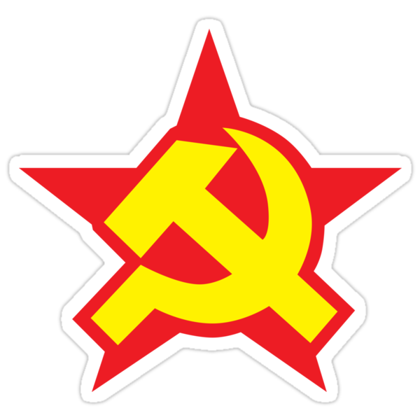 "Communist symbol" Stickers by monsterplanet | Redbubble
