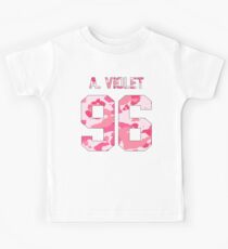 Alissa Violet - Rosa Tarnfarbe Kinder T-Shirt