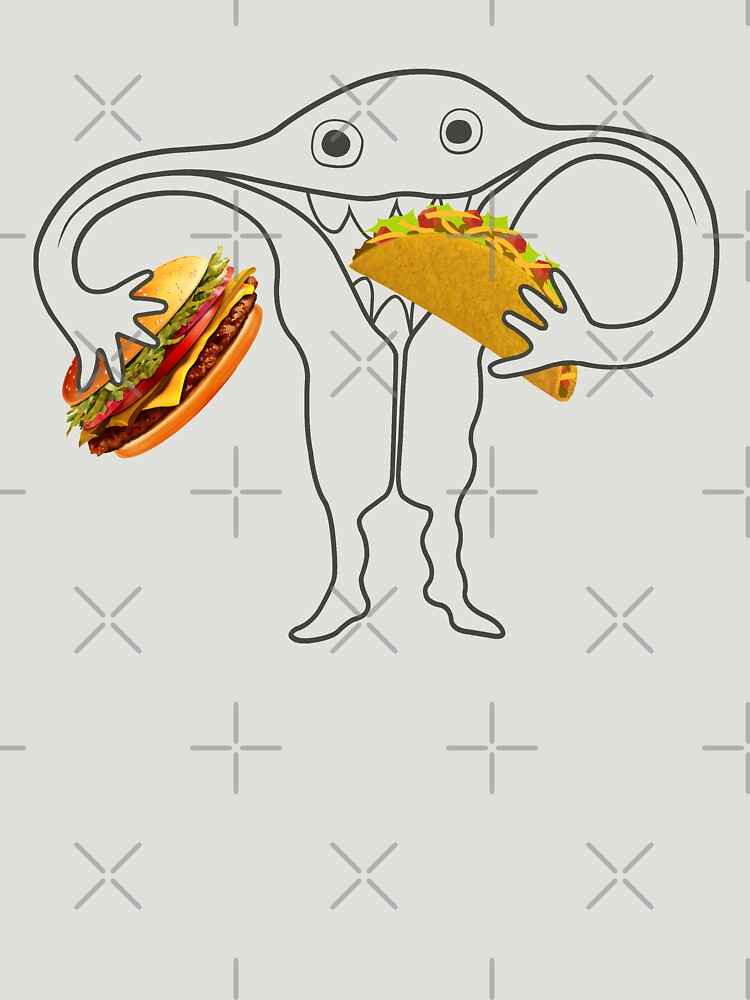Hungry Uterus Understated Ute by heARTcart