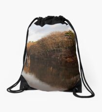 Still waters run deep Drawstring Bag