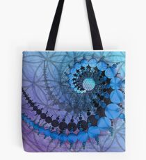 Transmissions of Life - Indigo 1 Tote Bag
