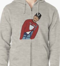 Möglichkeits-Illustration Hoodie mit Reißverschluss