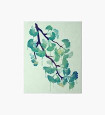 O Ginkgo (in Green) Art Board Print