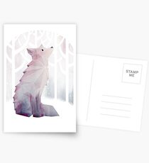 Fox in the Snow Postcards