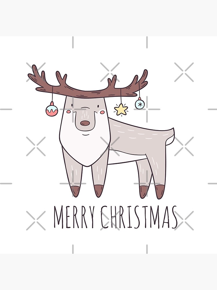Christmas Deer by LydiaLyd