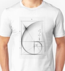Golden Ratio - Large Unisex T-Shirt