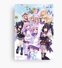 Hyperdimension Neptunia Re;Birth 2 main cast Canvas Print
