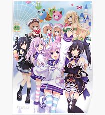 Hyperdimension Neptunia Re;Birth 2 main cast Poster