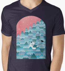 Tree Hugger Men's V-Neck T-Shirt