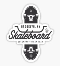 Urban Skating, Brooklyn NY Sticker