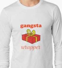 Gangsta Wrapper Xmas Long Sleeve T-Shirt