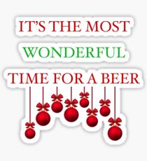 Wonderful Time of the Year Christmas Sticker