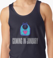 January Due Date Men's Tank Top