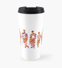 Sherlock squad silhouette tricolours - BBC Sherlock Travel Mug