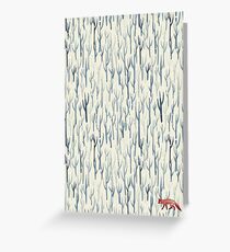 Winter Wood Greeting Card