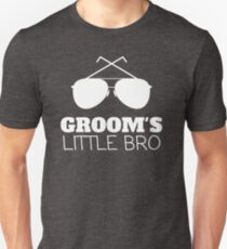 Grooms Little Bro Wedding Unisex T-Shirt