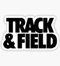 track and field Sticker