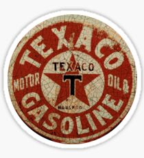 Texaco Oil And Gas USA Sticker